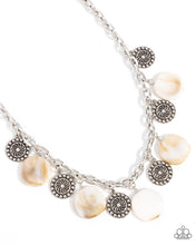 Load image into Gallery viewer, Worthwhile Wheels ~ White ~ Necklace
