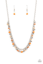 Load image into Gallery viewer, Sailing The Seven Seas Orange Necklace
