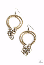 Load image into Gallery viewer, Dont Go CHAINg-ing - Brass - Earrings
