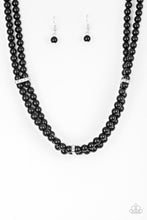 Load image into Gallery viewer, Put On Your Party Dress - Black - Necklace
