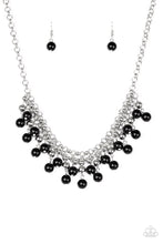 Load image into Gallery viewer, Friday Night Fringe - Black - Necklace
