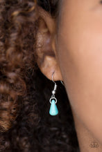 Load image into Gallery viewer, Extinct Species Blue Earrings
