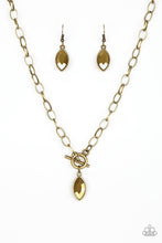 Load image into Gallery viewer, Club Sparkle - Brass - Necklace
