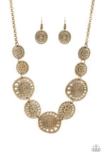 Load image into Gallery viewer, Your Own Free WHEEL - Brass - Necklace
