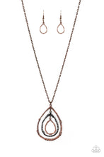 Load image into Gallery viewer, Going for Grit Copper Necklace
