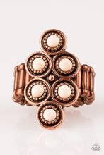 Load image into Gallery viewer, River Rock Rhythm - Copper - Ring
