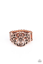 Load image into Gallery viewer, Fanciful Flower Gardens - Copper - Ring
