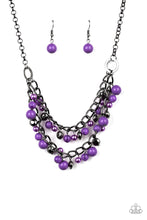 Load image into Gallery viewer, Watch Me Now - Purple - Necklace
