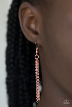 Load image into Gallery viewer, Shimmering Seashores Copper Earrings
