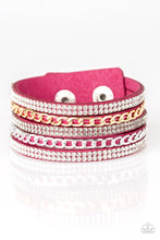 Load image into Gallery viewer, Paparazzi Fashion Fiend Pink Urban Bracelet
