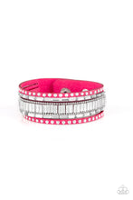 Load image into Gallery viewer, Rock Star Rocker Pink Bracelet
