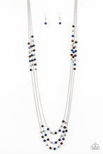 Load image into Gallery viewer, Seasonal Sensation - Blue - Necklace
