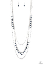 Load image into Gallery viewer, Pearl Pageant - Blue - Necklace
