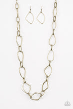 Load image into Gallery viewer, Attitude Adjustment - Brass - Necklace
