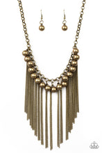 Load image into Gallery viewer, Powerhouse Prowl - Brass - Necklace
