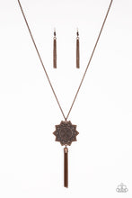 Load image into Gallery viewer, From Sunup To Sundown Copper Necklace
