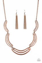 Load image into Gallery viewer, Palm Springs Pharaoh Copper Necklace
