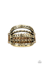 Load image into Gallery viewer, Textile Bliss - Brass - Ring
