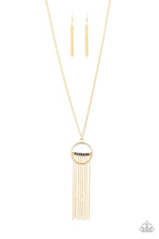 Load image into Gallery viewer, Terra Tassel - Gold - Necklace
