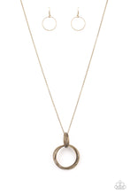 Load image into Gallery viewer, My Ears Are Ringing - Brass - Necklace
