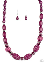 Load image into Gallery viewer, High Alert - Purple - Necklace
