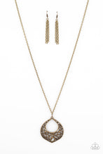 Load image into Gallery viewer, Venetian Vineyards - Brass - Necklace
