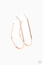 Load image into Gallery viewer, City Curves Copper Earrings
