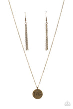 Load image into Gallery viewer, Choose Faith Brass Necklace
