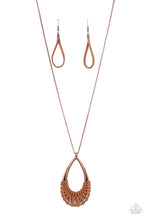 Load image into Gallery viewer, Homespun Artifact Copper Necklace
