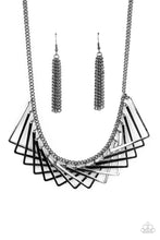 Load image into Gallery viewer, Metro Mirage Black Necklace
