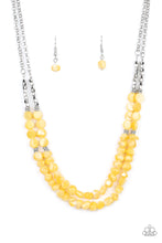 Load image into Gallery viewer, Staycation Status - Yellow - Necklace
