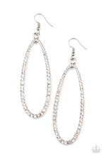 Load image into Gallery viewer, Dazzling Decorum White Earrings
