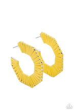 Load image into Gallery viewer, Fabulously Fiesta Yellow Earring
