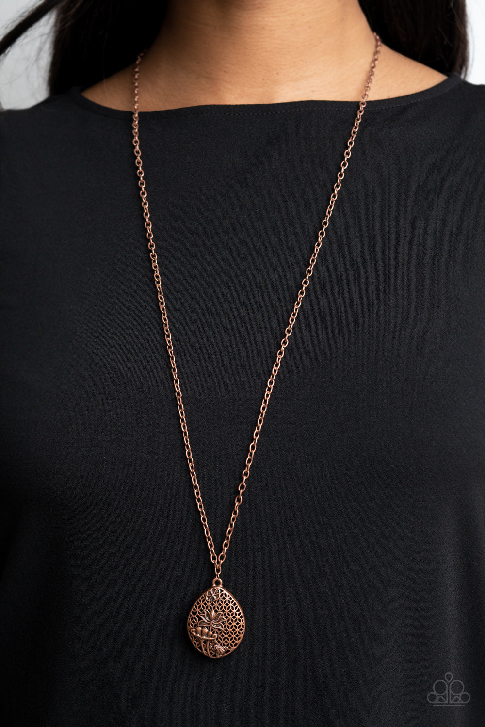 Wearable Wildflowers Copper Paparazzi