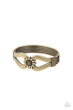 Load image into Gallery viewer, Let A Hundred Sunflowers Bloom Brass Bracelets
