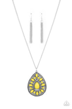 Load image into Gallery viewer, Retro Prairies - Yellow - Necklace
