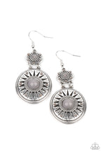 Load image into Gallery viewer, Temple Of The Sun Silver Earrings
