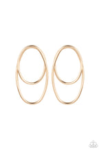 Load image into Gallery viewer, So Oval Dramatic Gold Earring
