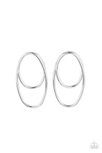 Load image into Gallery viewer, So Oval Dramatic Silver Earrings
