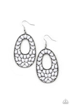 Load image into Gallery viewer, Beaded Shores White Earrings
