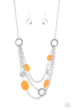 Load image into Gallery viewer, Oceanside Spa Orange Necklace
