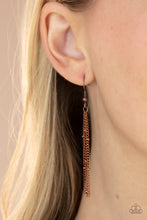 Load image into Gallery viewer, Faith Over Fear Copper Earrings
