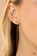 Load image into Gallery viewer, Hold On To Hope Copper Earring
