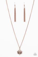 Load image into Gallery viewer, Lotus Retreat Copper Necklace
