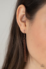 Load image into Gallery viewer, Lotus Retreat Copper Earrings
