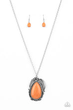 Load image into Gallery viewer, Tropical Mirage Orange Necklace
