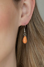 Load image into Gallery viewer, Tropical Mirage Orange Earrings
