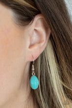 Load image into Gallery viewer, Blazing Saddles Blue Earrings
