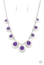 Load image into Gallery viewer, The Cosmos Are Calling - Purple - Necklace
