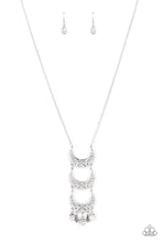 Load image into Gallery viewer, Half-Moon Child - Silver - Necklace
